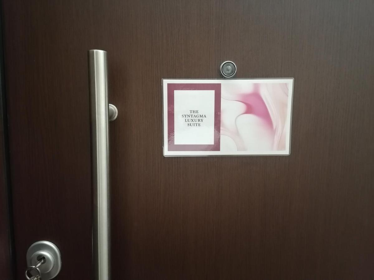 The Syntagma Luxury Suite Athén Kültér fotó